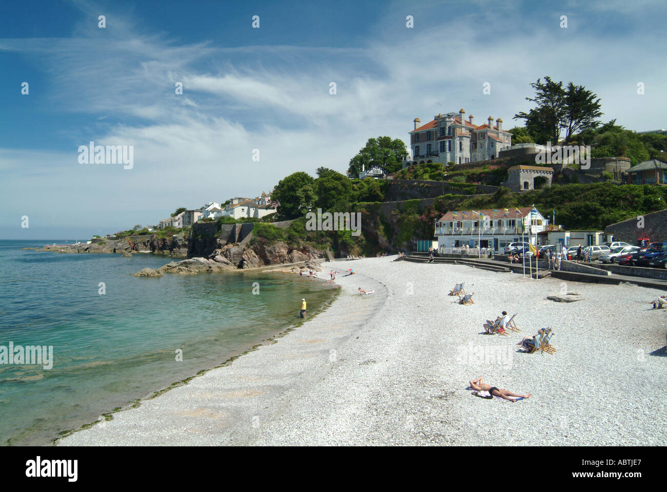 Sandy Beach Shops Restaurant and Accommodation near Brixham Marina ...