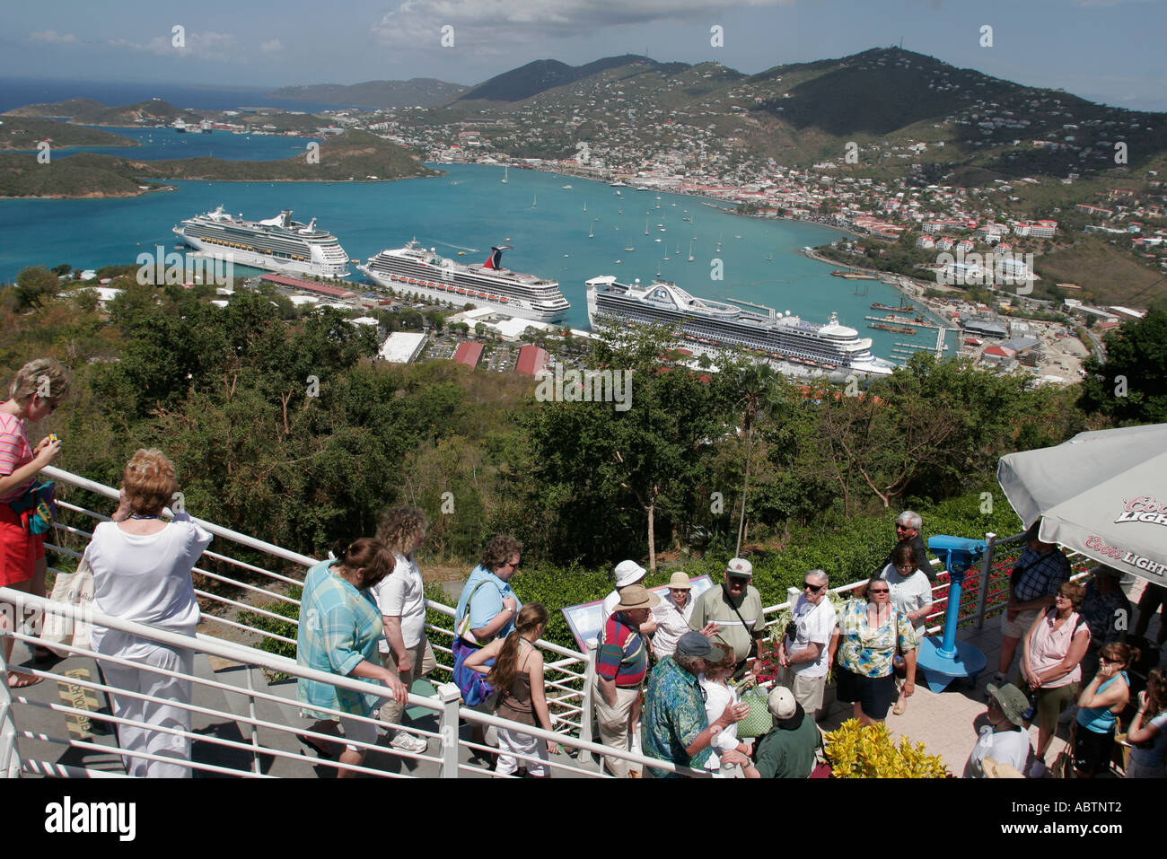 Charlotte amalie harbor tour group hires stock photography and images Alamy