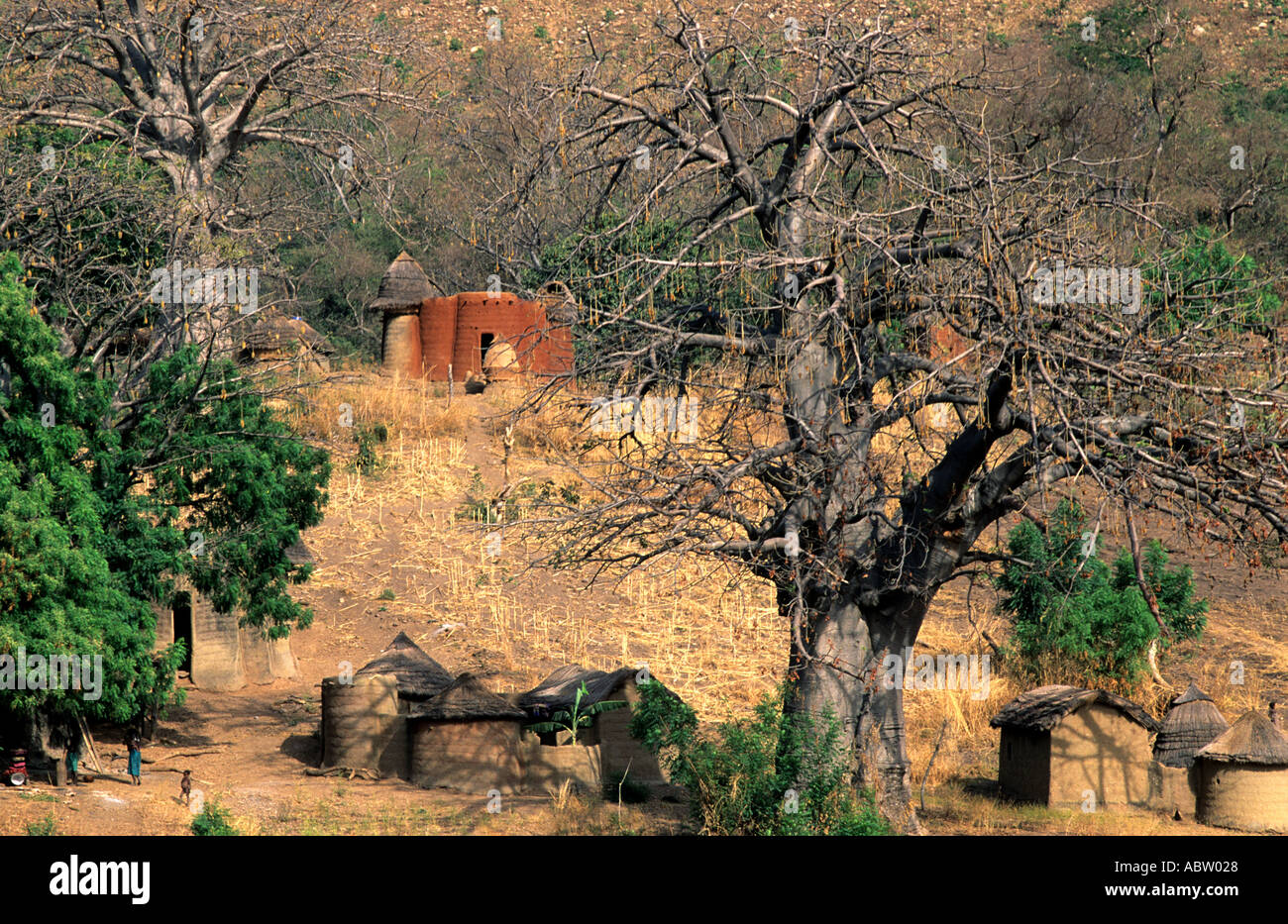 Village house Togo West Africa Stock Photo Alamy