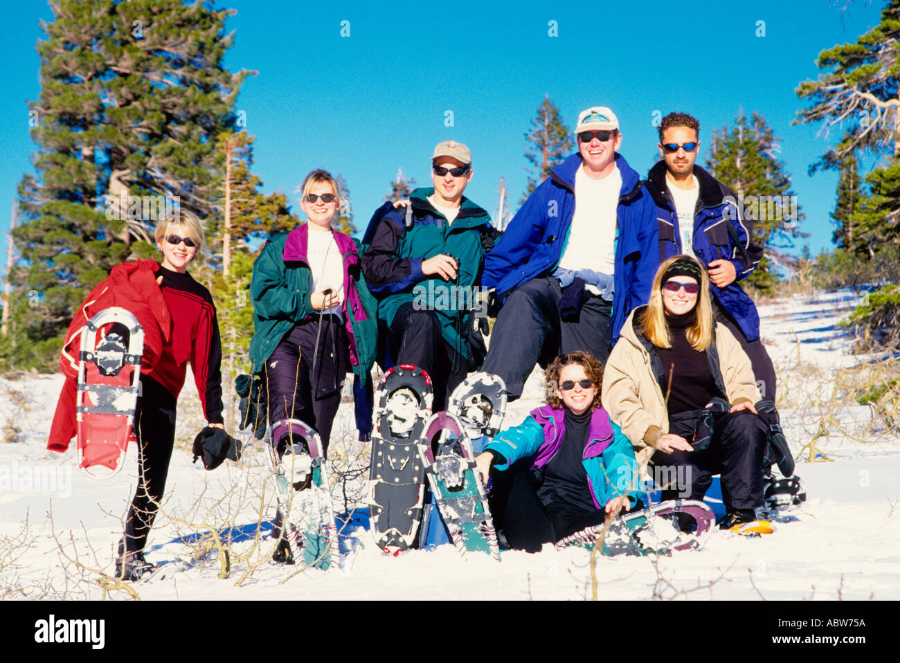 Snowshoeing mammoth lakes hires stock photography and images Alamy