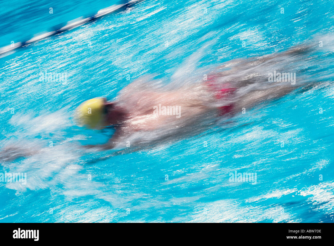 Backstroke swimmer racing hi-res stock photography and images - Alamy