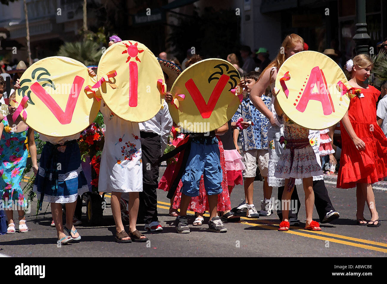 Fiesta santa barbara hires stock photography and images Alamy