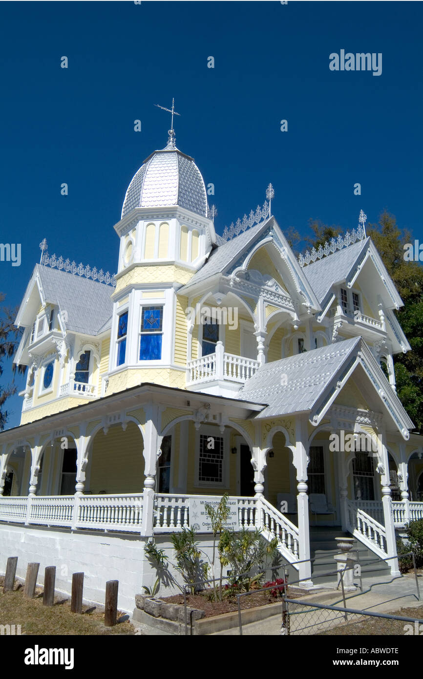 1890s Donnelly House in Mount Dora Florida Class Victorian Style House