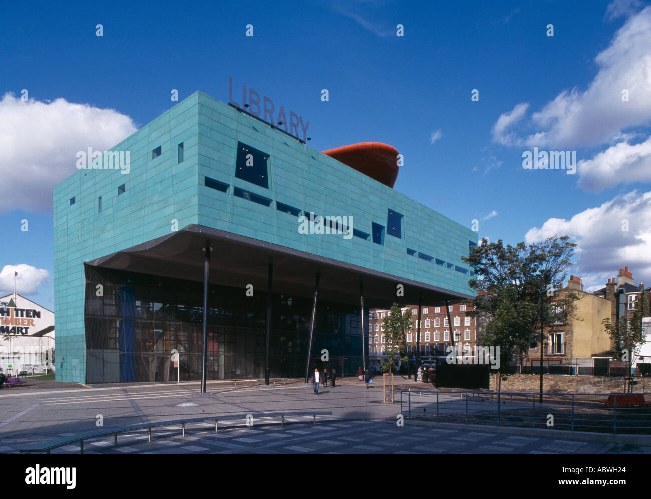 Peckham library london united kingdom architect hi-res stock ...