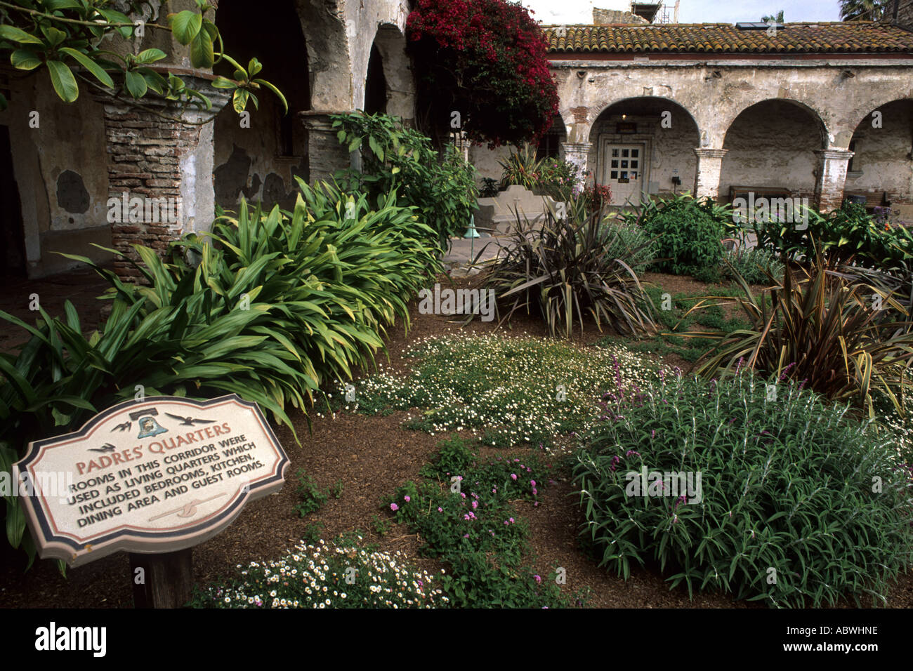 Famous Mission San Juan Capistrano Gardens Home of the returning