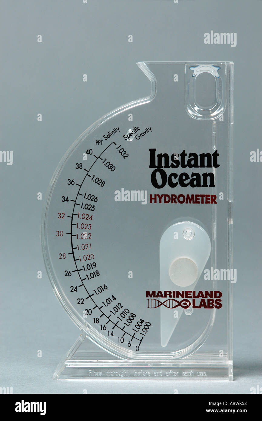 Instant Ocean Hydrometer