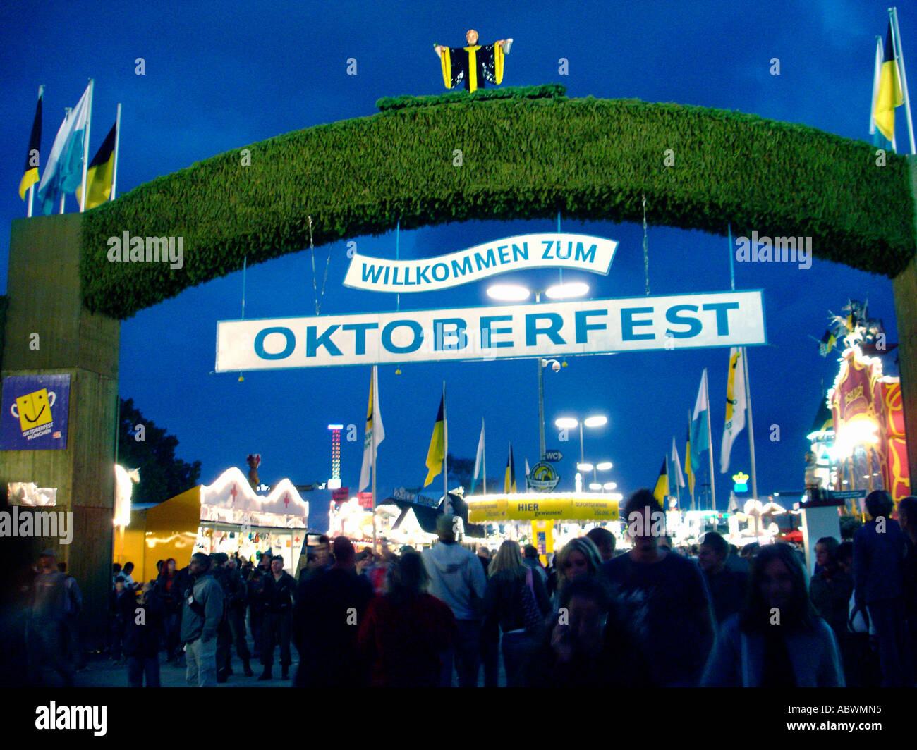 Octoberfest munich Oktoberfest Muenchen Stock Photo