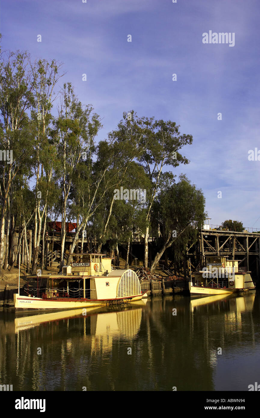 Adelaide and Alexander Arbuthnot Riverboats Murray River Echuca Victoria New South Wales