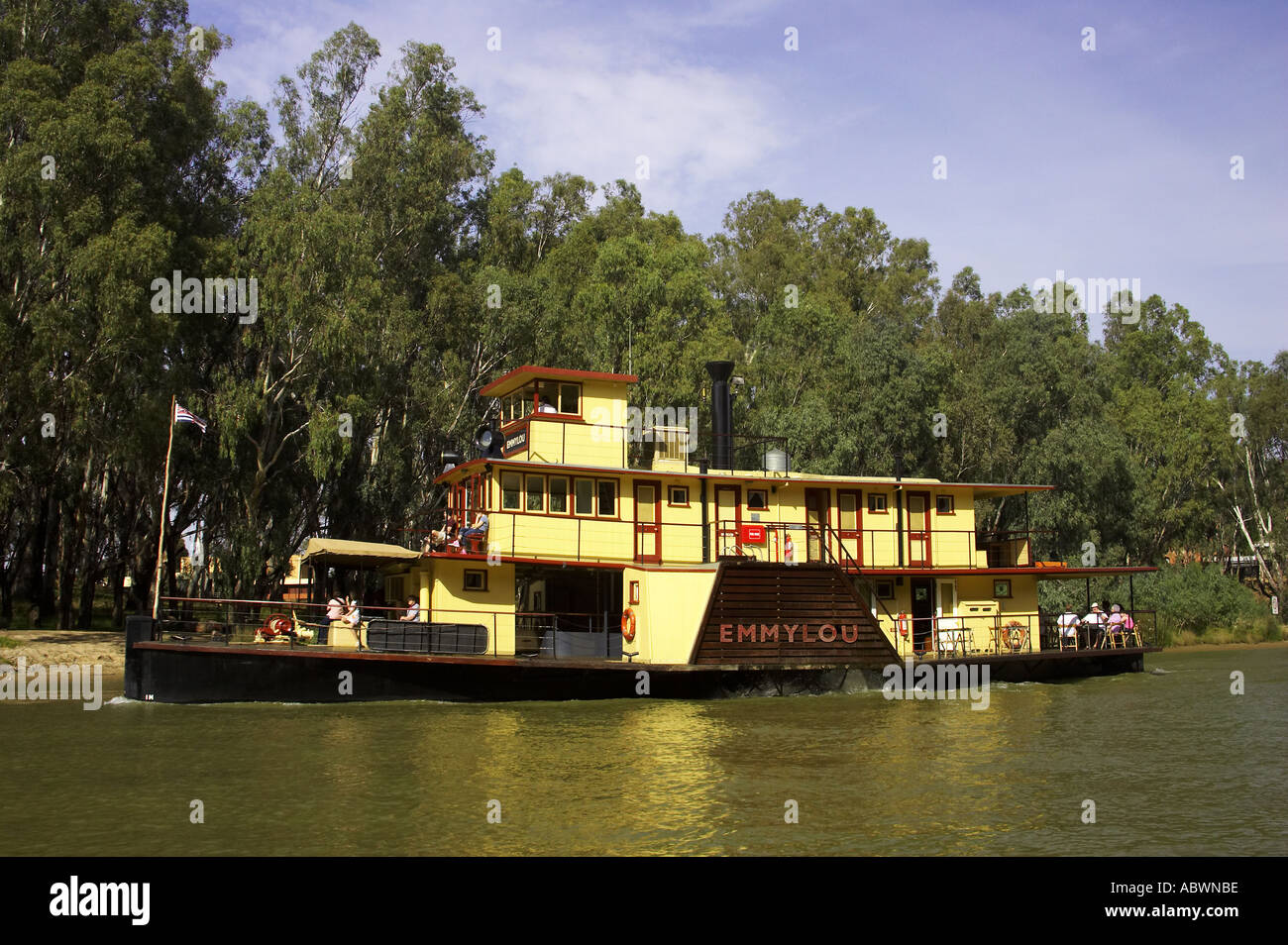 Emmylou Paddle Steamer Murray River Echuca Victoria New South Wales