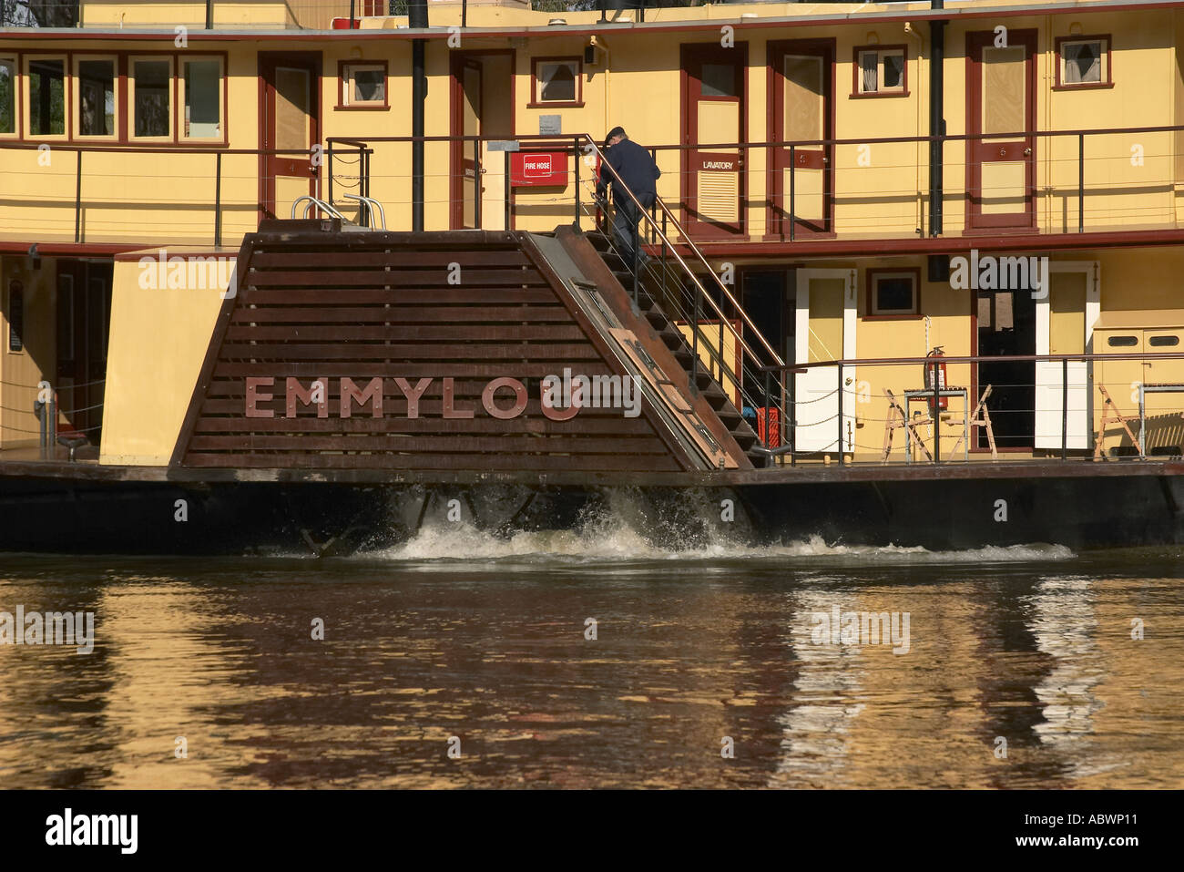 Emmylou Paddle Steamer Murray River Echuca Victoria New South Wales