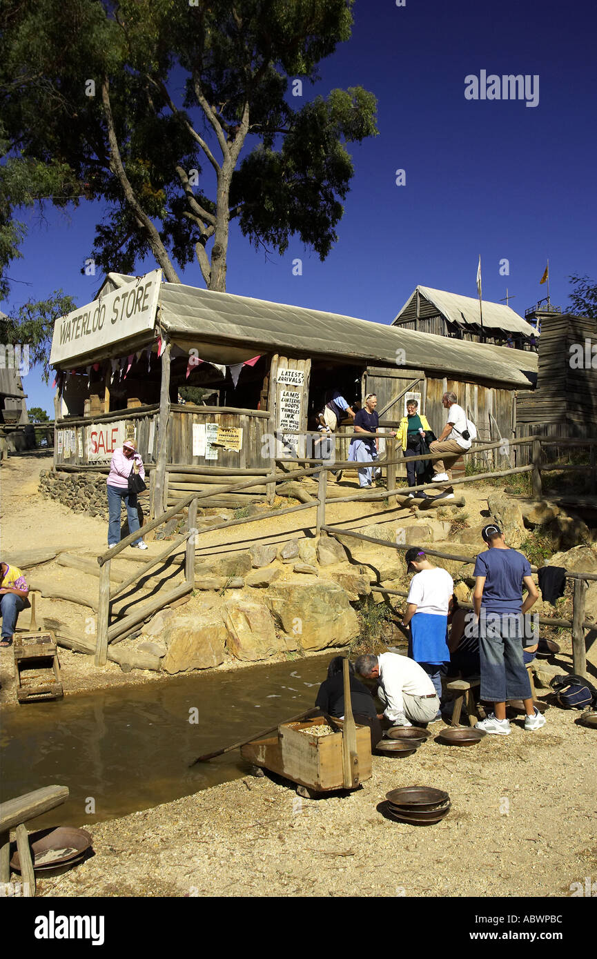 Panning for gold australia hires stock photography and images Alamy