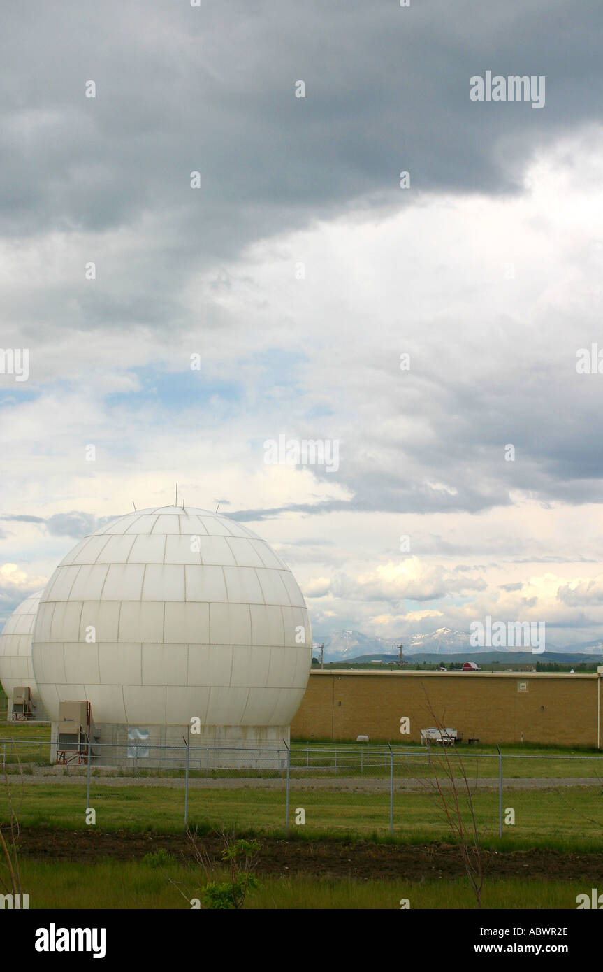 Satellite service provider Stock Photo