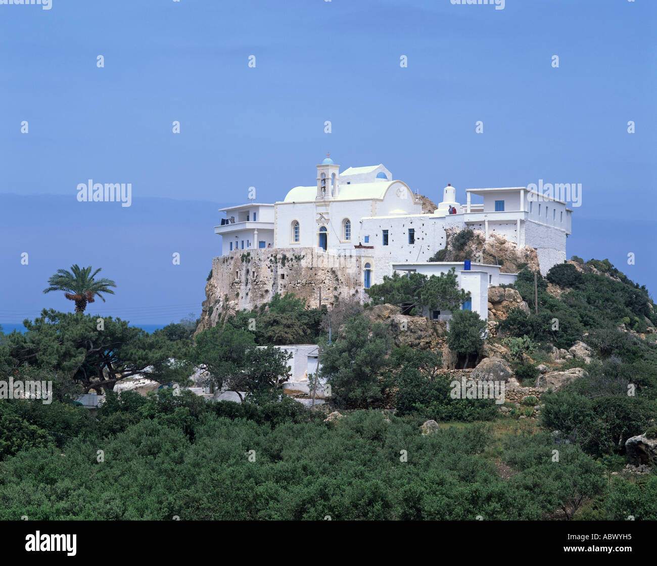 Greece Kreta Crete Chryssoskalitissa Chrissoskalitissa Kloster ...