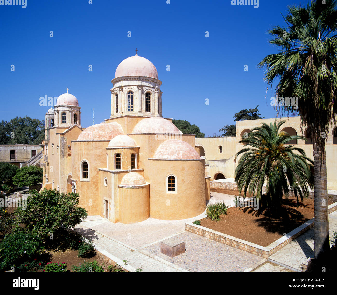 Greece kreta agia triada monastery hi-res stock photography and images ...