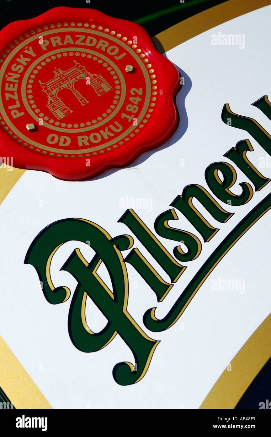 Czech Republic, Czech, Pilsner beer Stock Photo - Alamy