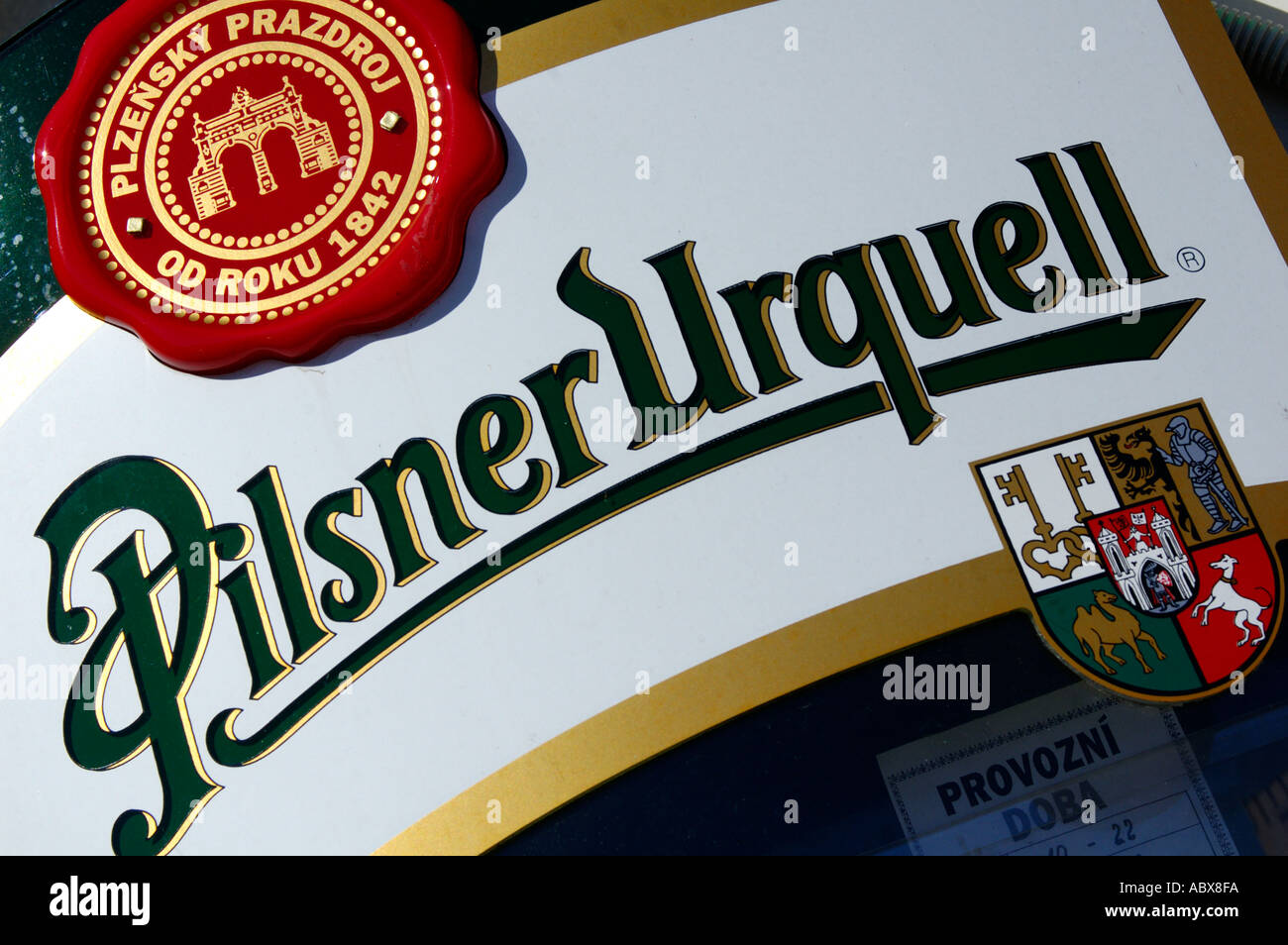 Czech Republic, Czech, Pilsner beer Stock Photo - Alamy