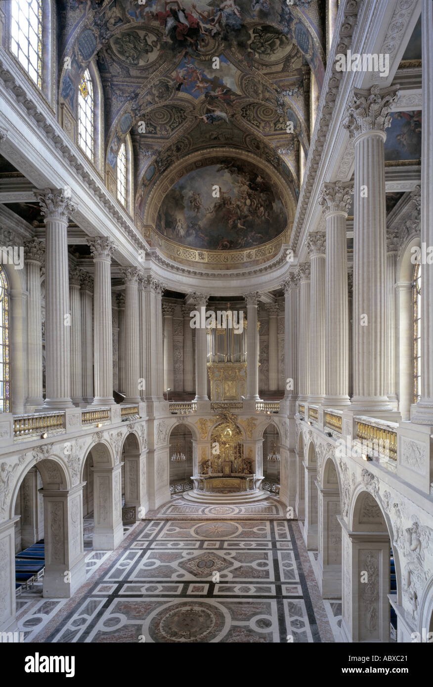 Versailles, Schloß, Schloßkapelle, Innenraum Stock Photo