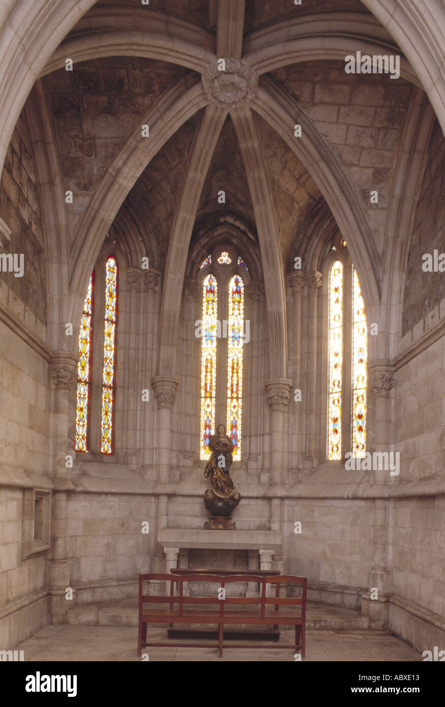 Lissabon, Kathedrale Se Patriacal, Chorkapelle Stock Photo