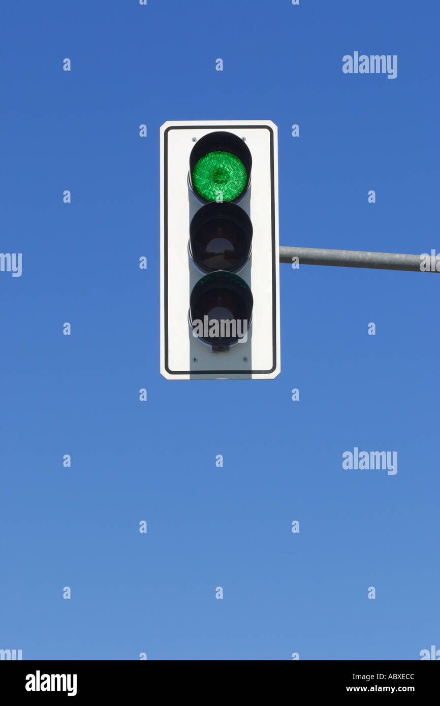 traffic light green Stock Photo Alamy