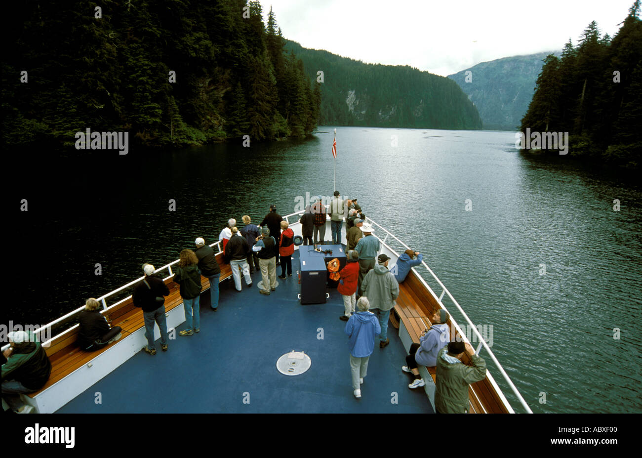 bay of pillars alaska ak spirit of discovery cruise west Stock Photo