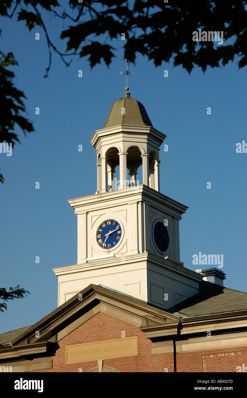 Town Hall Fairport NY USA Stock Photo Alamy