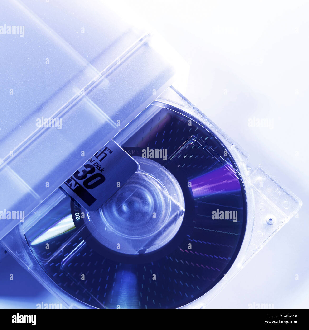 Optical disk close up Stock Photo Alamy
