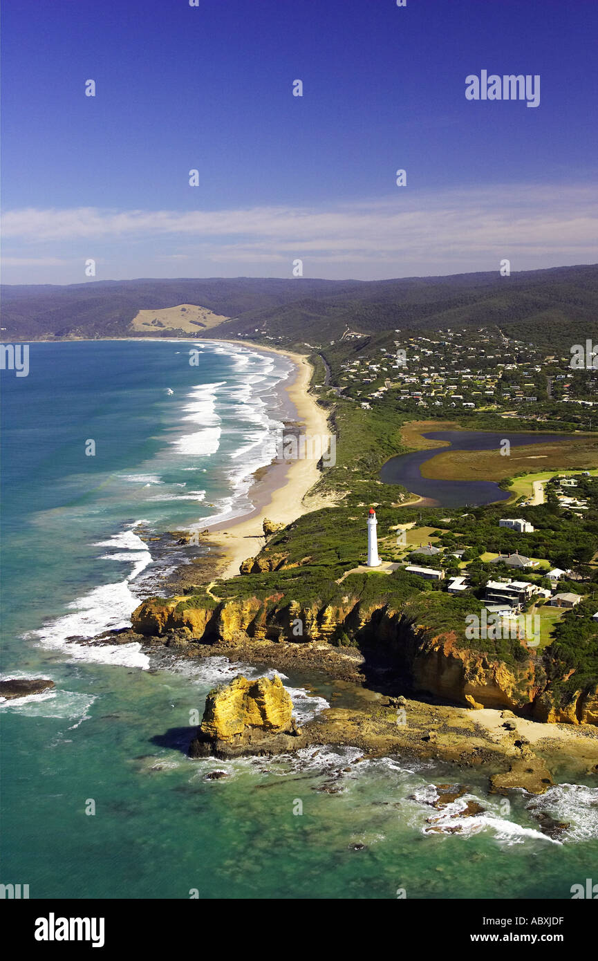 Aireys Inlet and Split Point Lighthouse Great Ocean Road Victoria