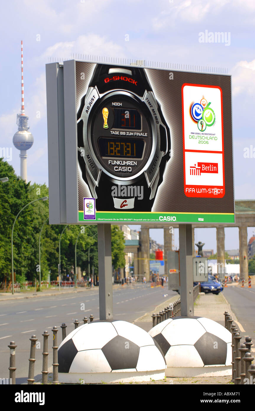 world cup 2006 clock countdown berlin germany Stock Photo - Alamy world cup 2006 clock countdown berlin germany Stock Photo - Alamy