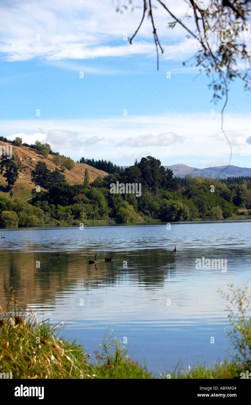 Lake Tutira Hawkes Bay New Zealand Stock Photo Alamy