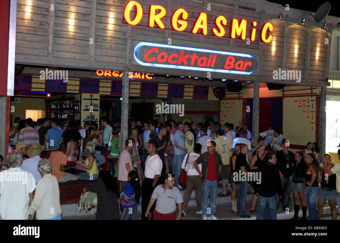 Malia greece night hires stock photography and images Alamy