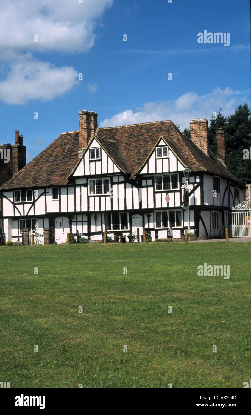 Redford House Chartham Village Nr Canterbury Kent England Stock Photo