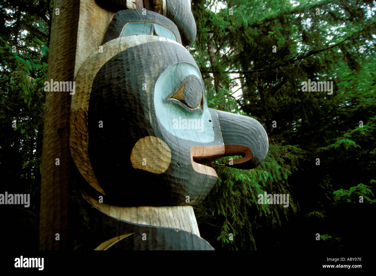 Totem pole sitka national historic hi-res stock photography and images ...