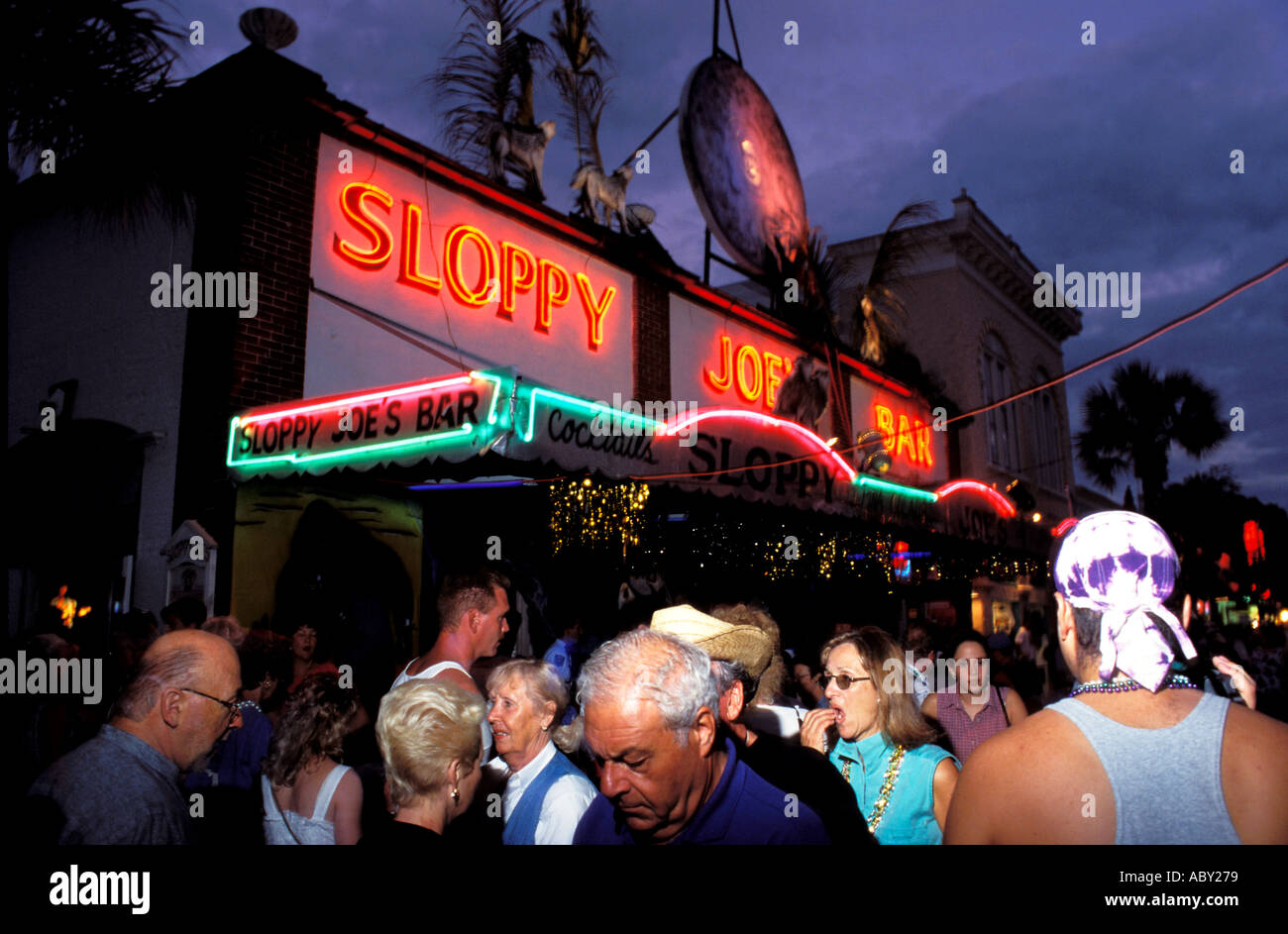 Sloppy Joe s is the famous bar in Key West where Ernest Hemingway used