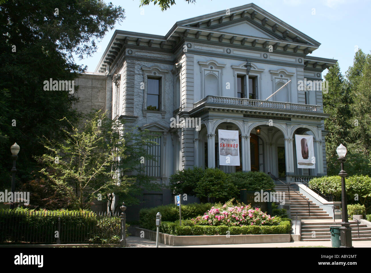 front of Crocker Art Museum, Sacramento California, USA Stock Photo Alamy