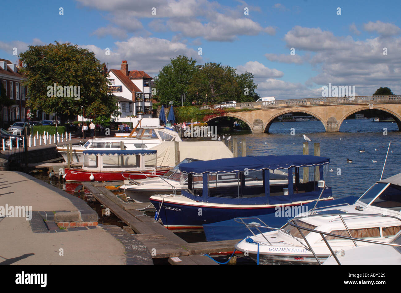 The River Thames at HenleyonThames, Oxfordshire, Chilterns, England