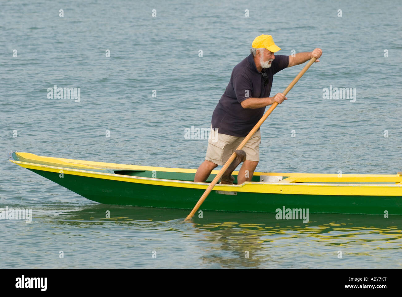 Traditional rowing race in Venice, Italy Stock Photo - Alamy