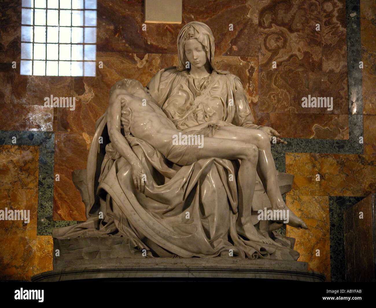 Michelangelo s Pieta Saint Peter s Basilica Rome Italy Stock Photo