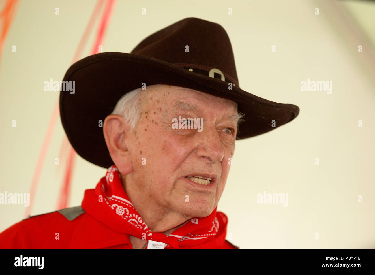 red shirt cowboy hat western hat 