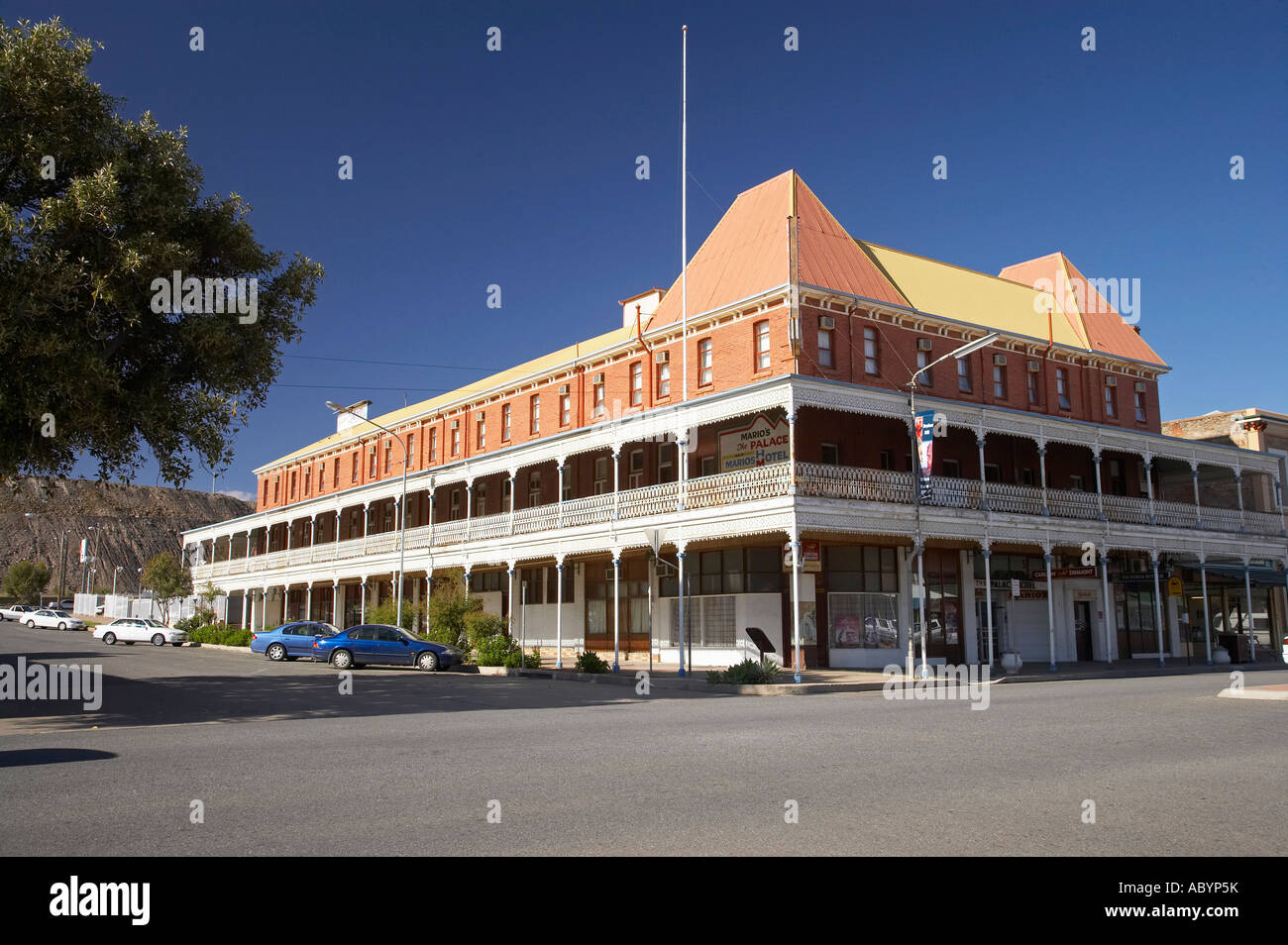 Palace Hotel Broken Hill Outback New South Wales Australia Stock Photo