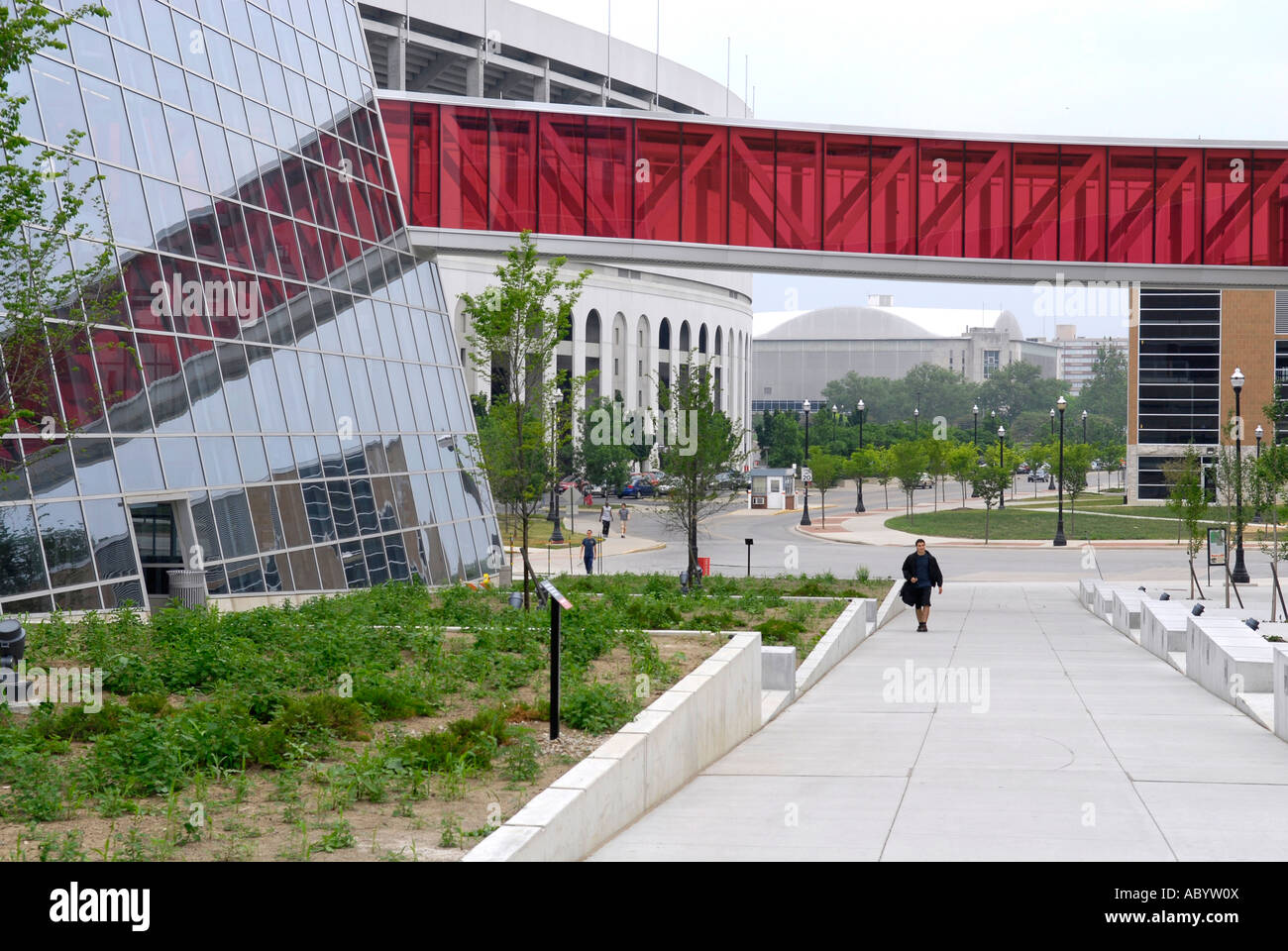 Ohio State Buckeyes University Campus at Columbus Ohio Oh Stock Photo
