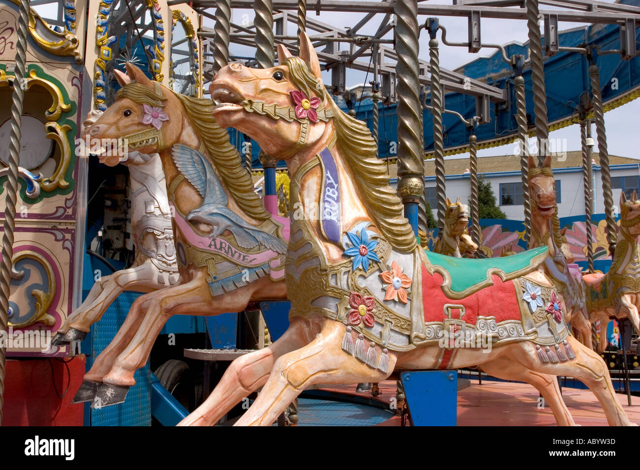 Carousel cardiff bay hi-res stock photography and images - Alamy