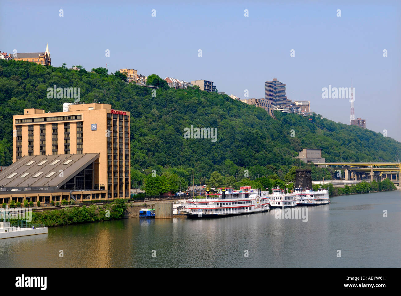 Bessemer at Station Court on the Monongahela River in the city of