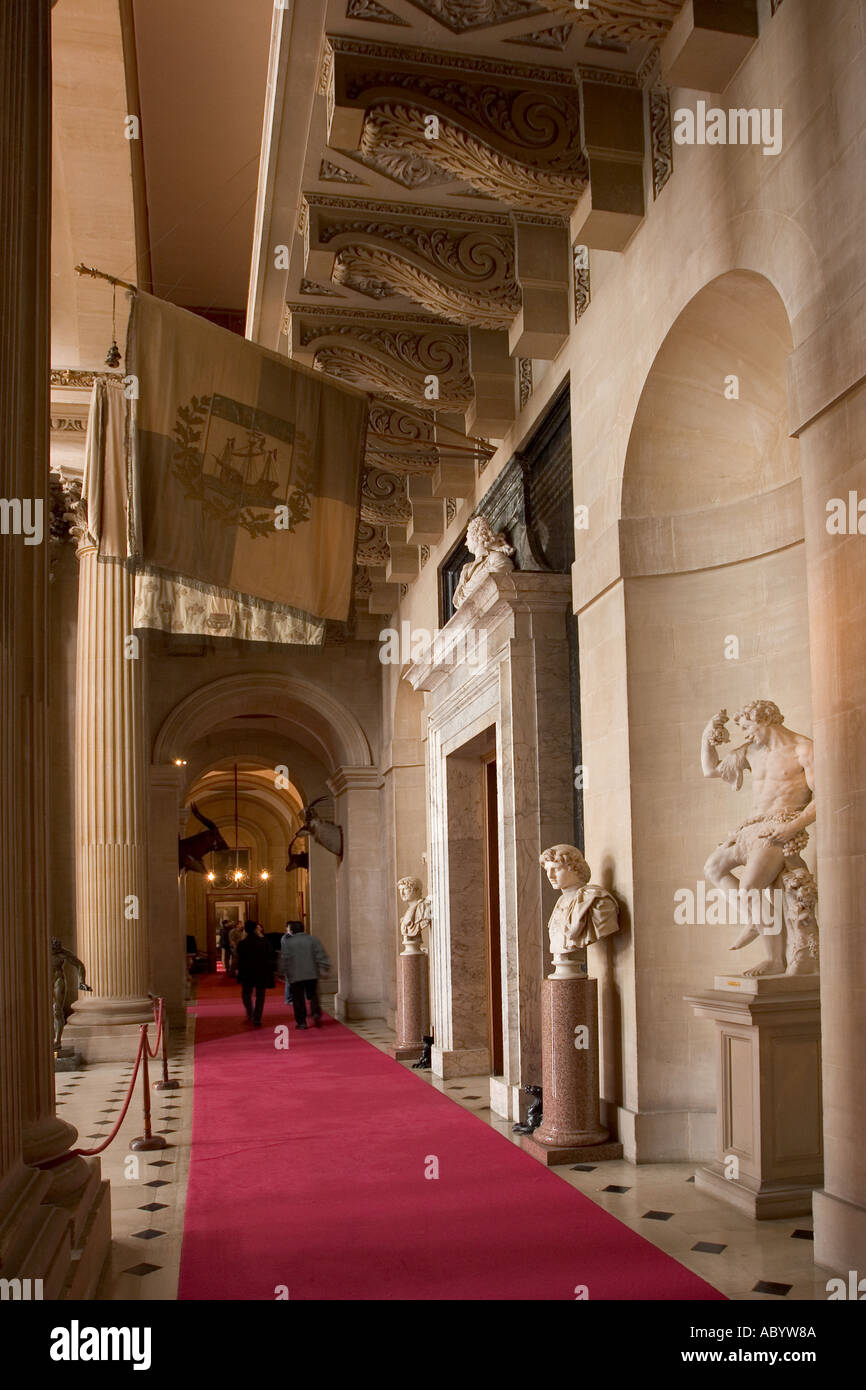 England Oxfordshire Woodstock Blenheim Palace Interior
