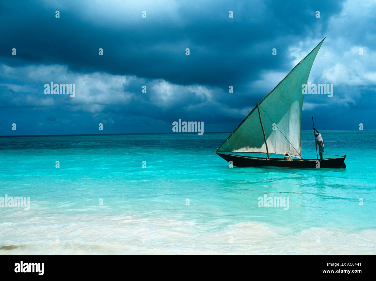 Dhow sailing boat Lateen rigged coastal sailing vessel of Arab origin