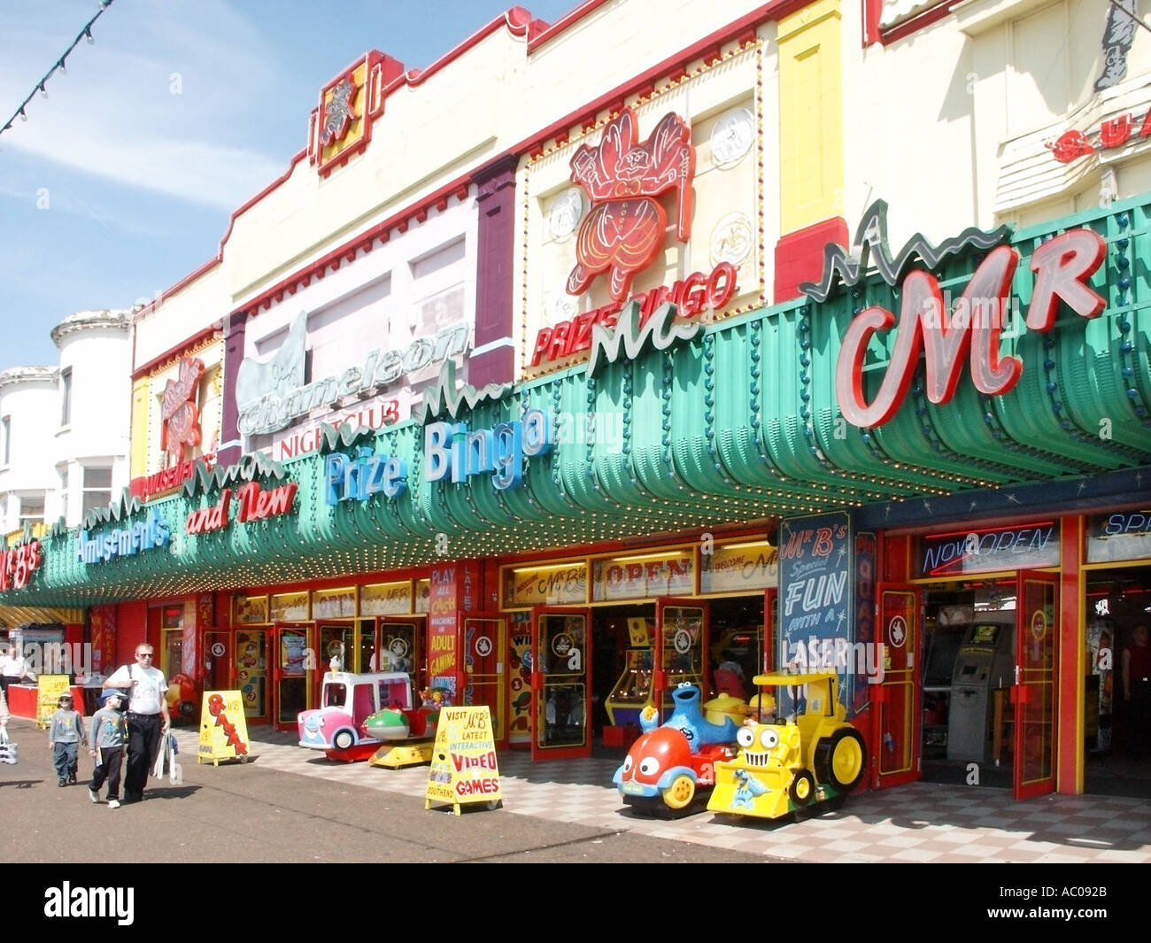Penny Arcade Seaside Uk High Resolution Stock Photography and Images