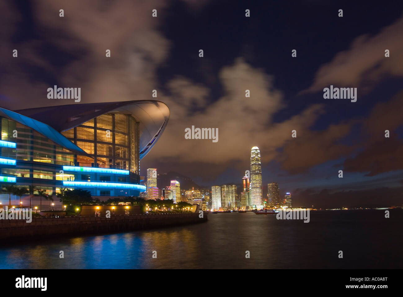 Hong Kong Convention and Exhibition Centre Stock Photo Alamy