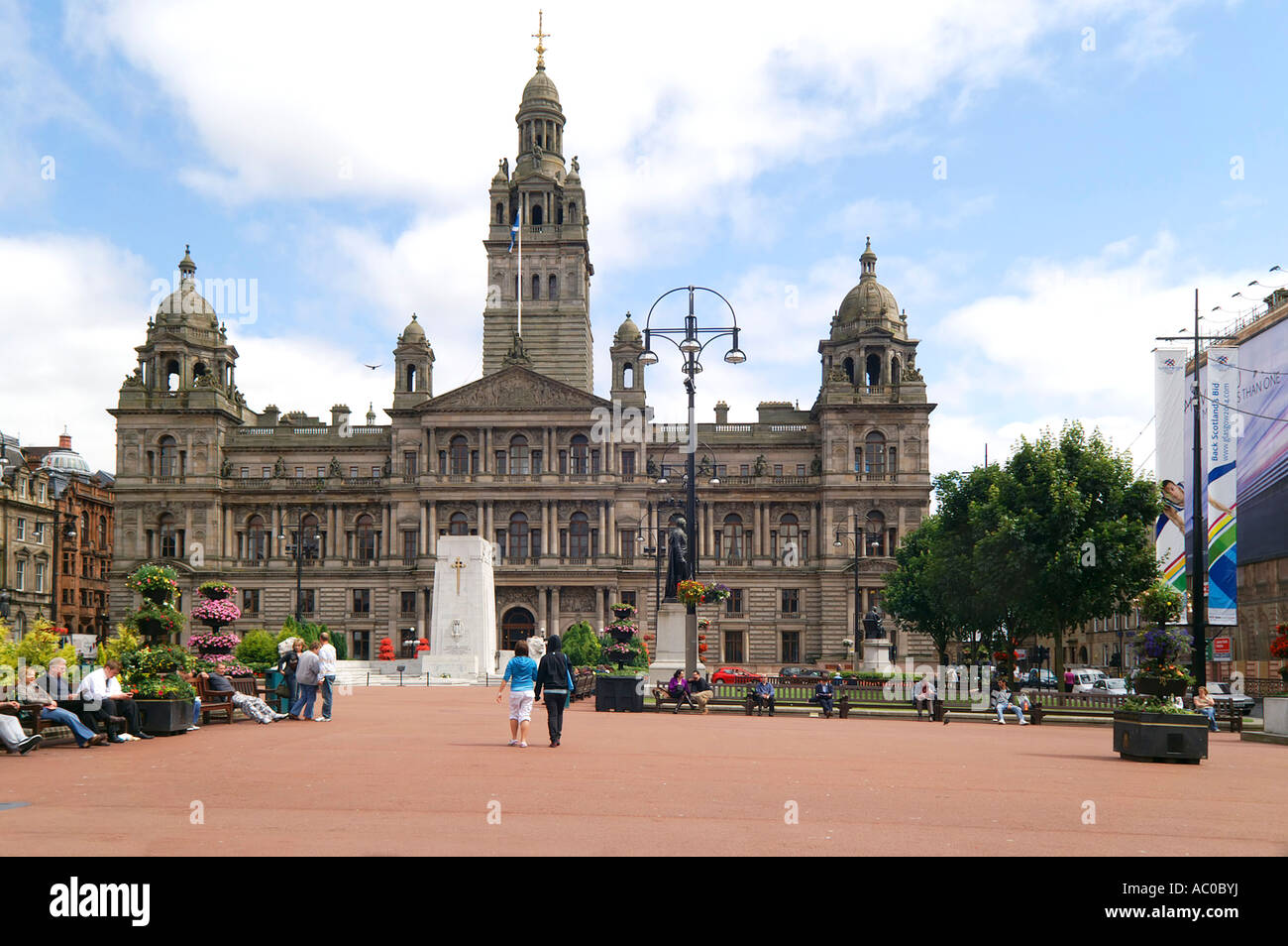 George Square, Glasgow Stock Photo - Alamy