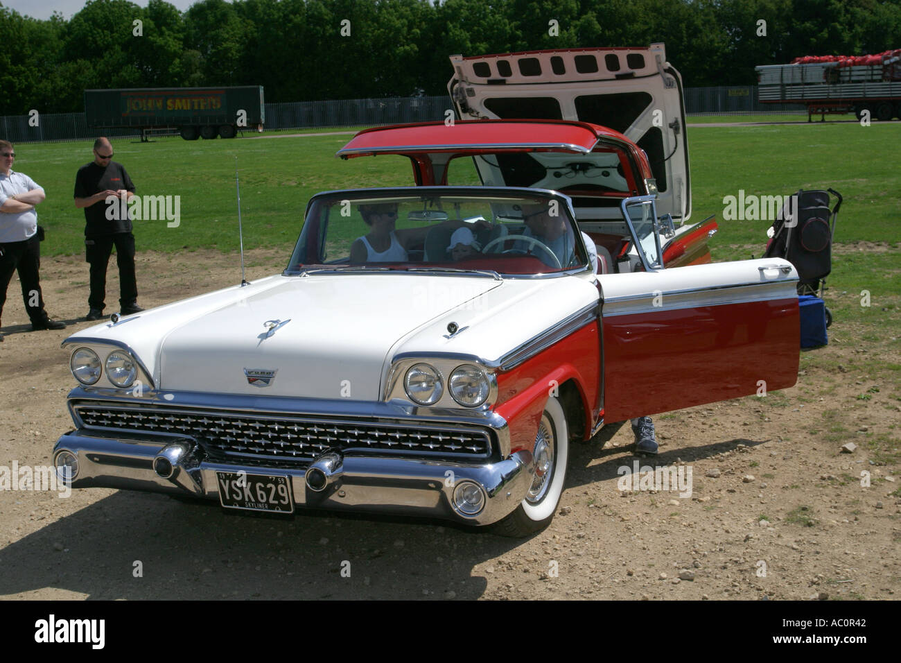 1952 Ford Galaxie Skyliner Stock Photo