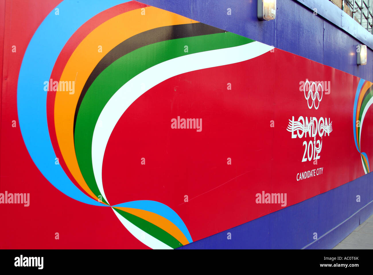 London 2012 Summer Olympics - Bidding Advertisement Stock Photo