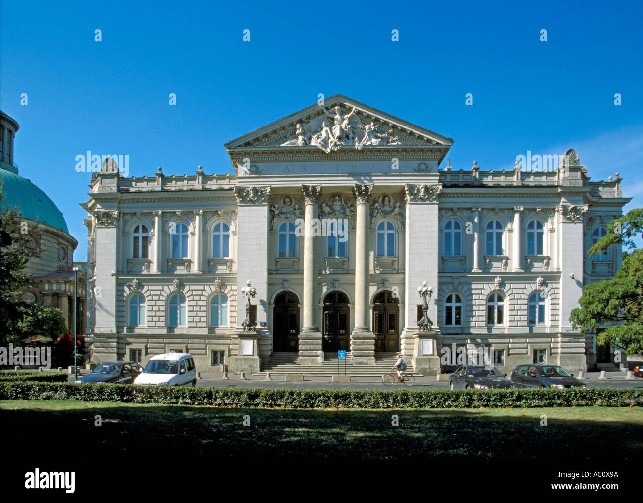 Poland Warsaw Gallery of Contemporary Art Stock Photo Alamy
